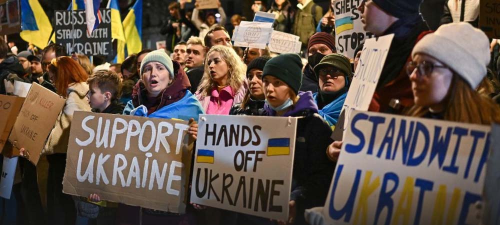 Ukrainian Peace Protest