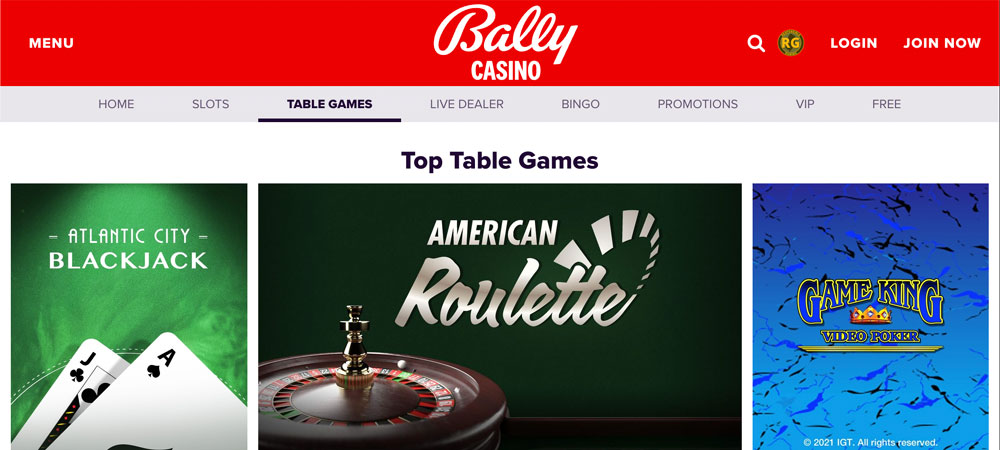 Ballys Online Casino